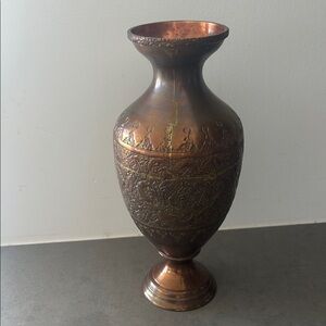 Elegant Copper Vase
